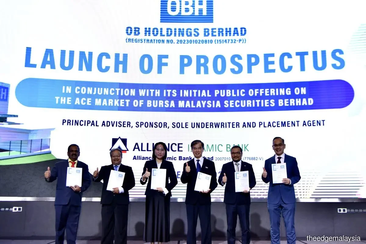 OB Holdings prospectus launch
