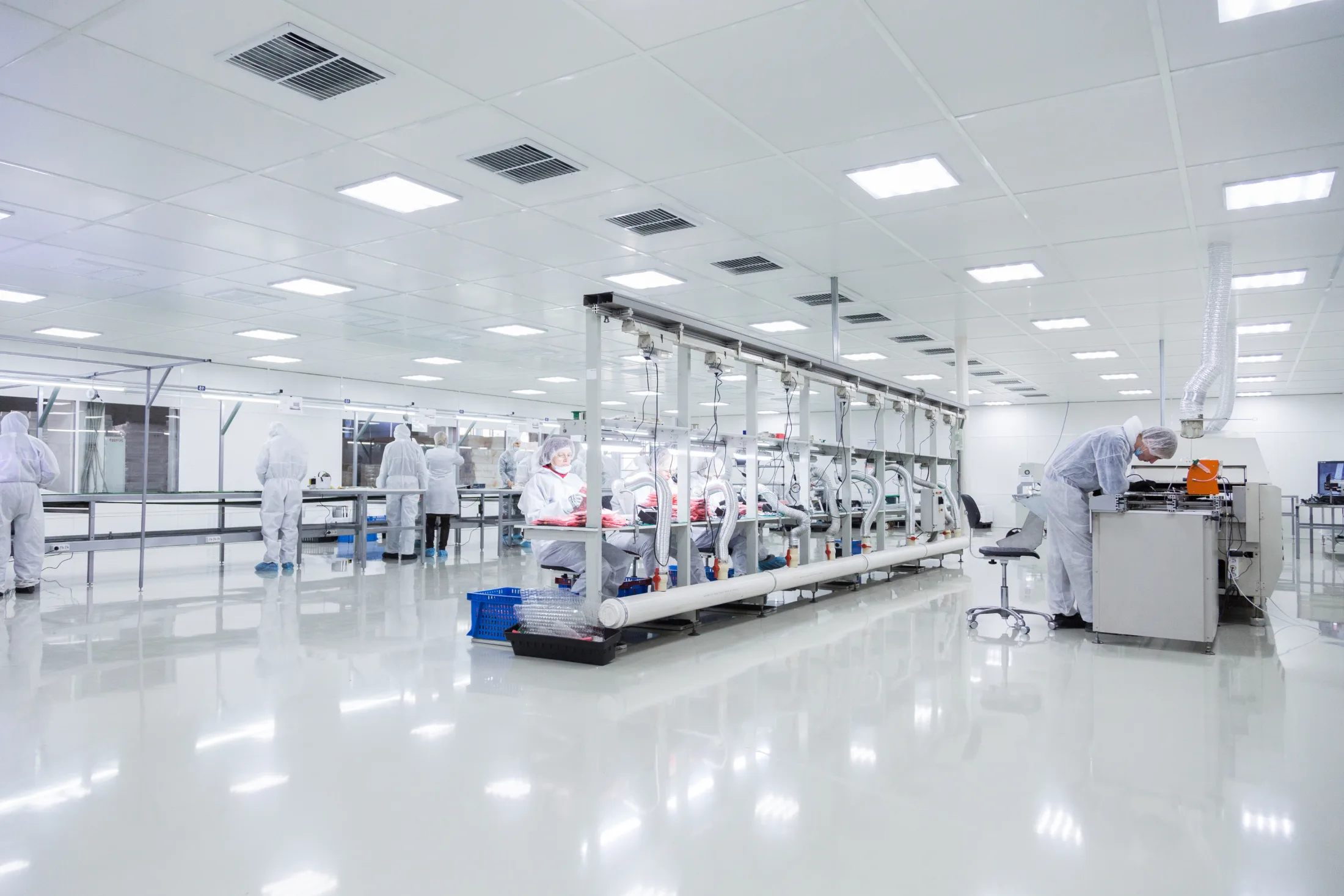 A modern, efficient production facility